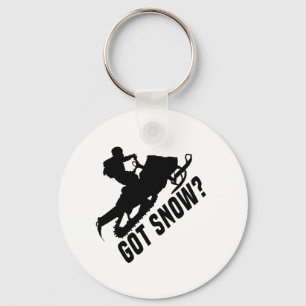 Snowmobiling Key Ring