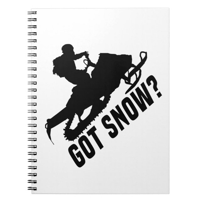 Snowmobiling Notebook (Front)