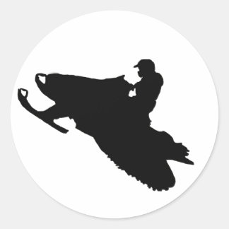 snowmobiling sticker