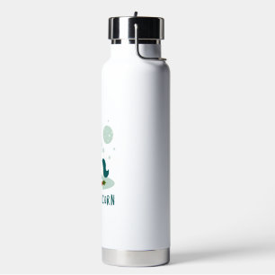 Snownicorn Cute Unicorn Snowman Christmas Girl T-S Water Bottle