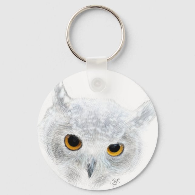 snowowl key ring (Front)