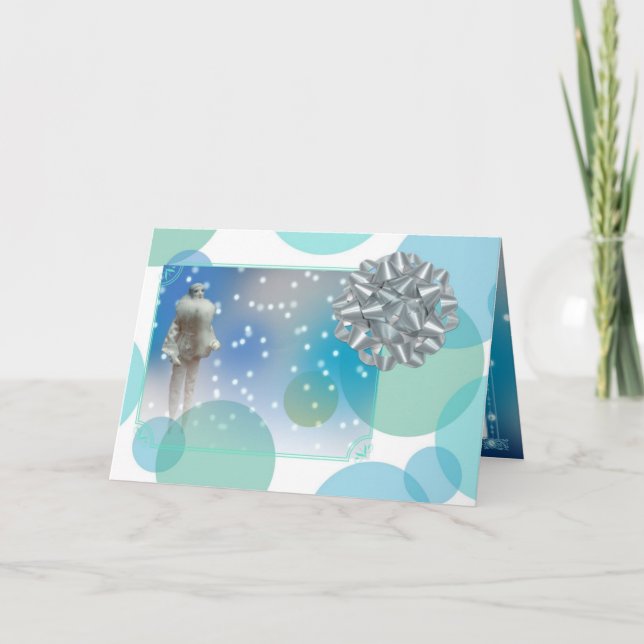 snowprincess holiday card (Front)