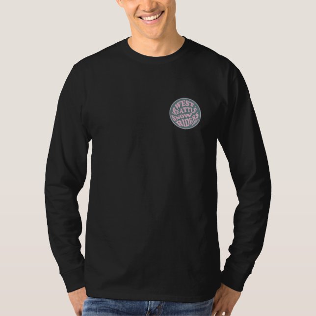 Snowriders Green T-Shirt (Front)