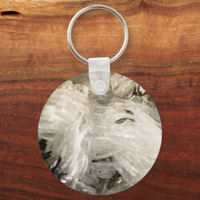 Snowscape of Crystals  Key Ring (Front)