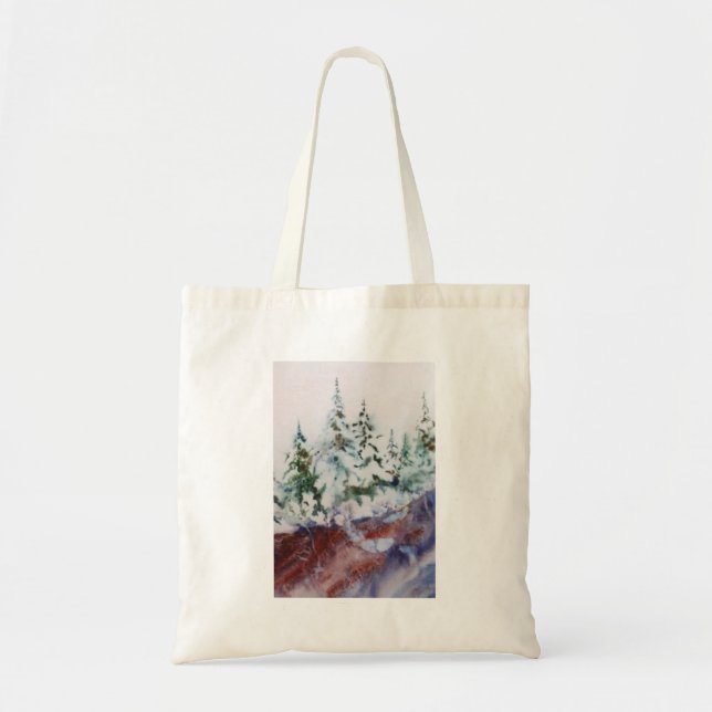 Snowscape Tote Bag (Front)