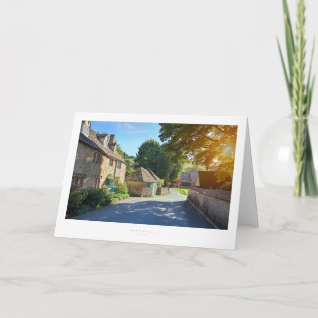 Snowshill Card (Front)