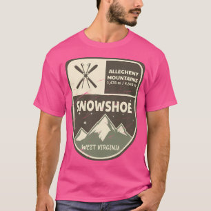 Snowshoe Allegheny Mountains West Virginia T-Shirt