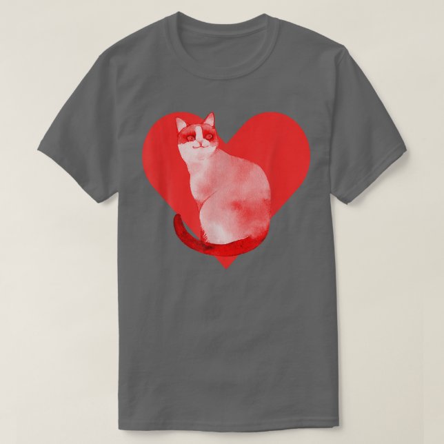 Snowshoe Cat  T-Shirt (Design Front)