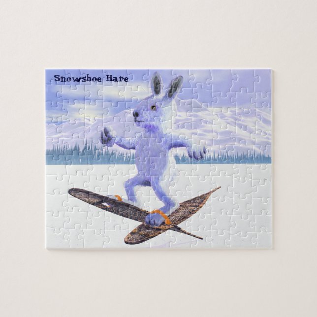 Snowshoe Hare Jigsaw Puzzle (Horizontal)
