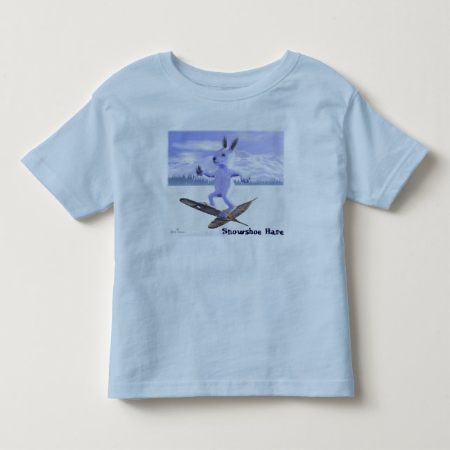 Snowshoe Hare Toddler T-Shirt (Front)