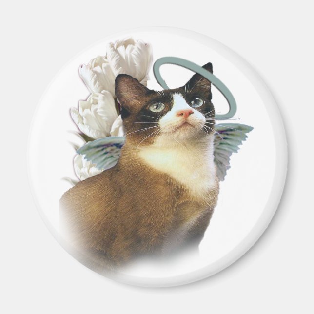 Snowshoe Perfect Angel Magnet (Front)