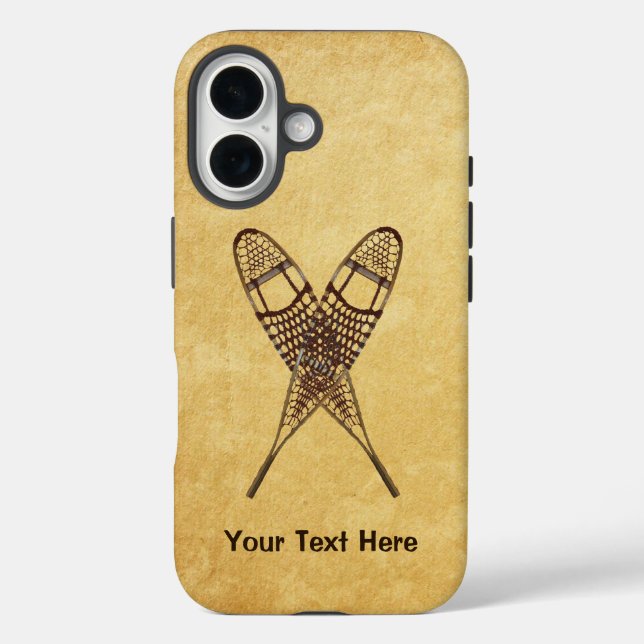 Snowshoes Case-Mate iPhone Case (Back)