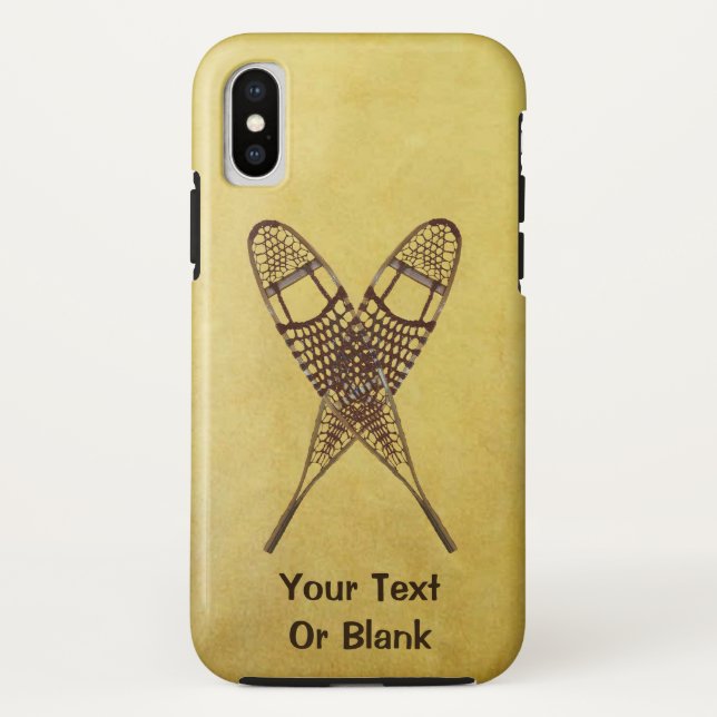 Snowshoes Case-Mate iPhone Case (Back)