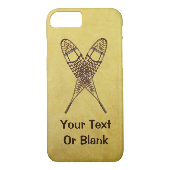 Snowshoes Case-Mate iPhone Case (Back)