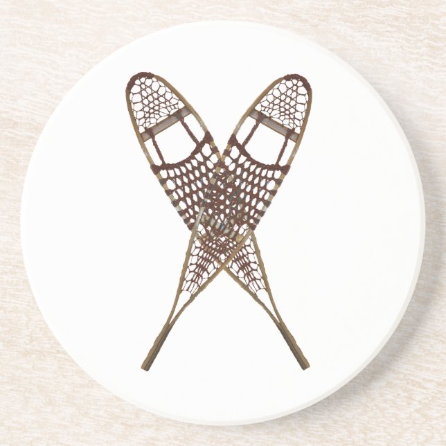 Snowshoes Coaster (Front)