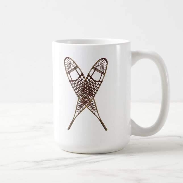 Snowshoes Coffee Mug (Right)