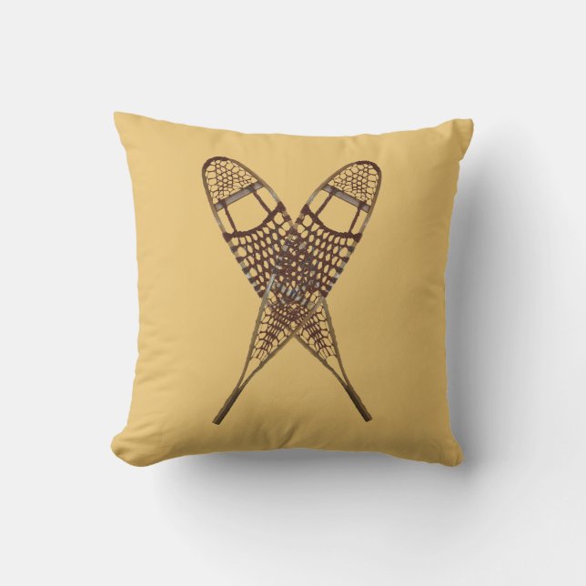 Snowshoes Cushion (Front)