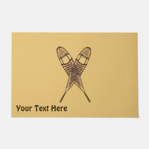 Snowshoes Doormat