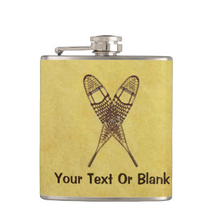 Snowshoes Hip Flask
