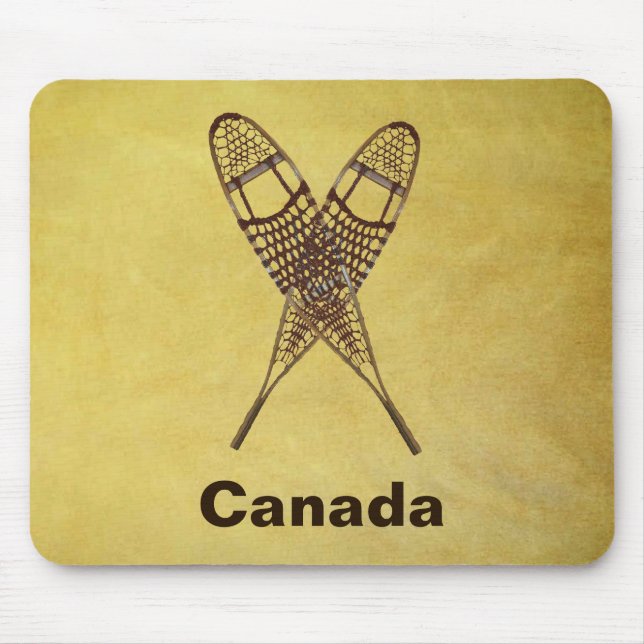 Snowshoes Mouse Mat (Front)