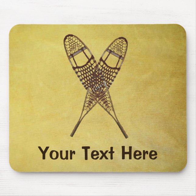 Snowshoes Mouse Mat (Front)