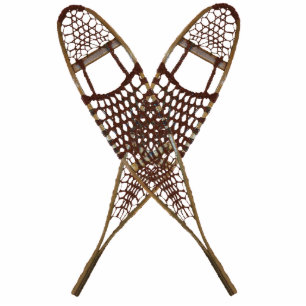 Snowshoes Photo Sculpture Magnet