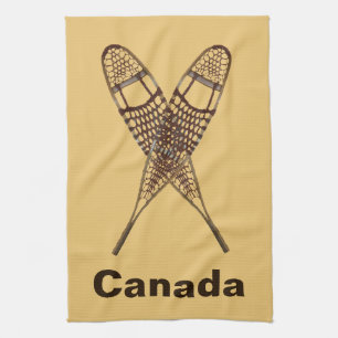 Snowshoes Tea Towel