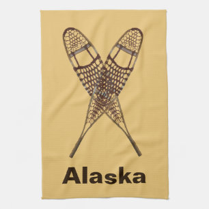 Snowshoes Tea Towel
