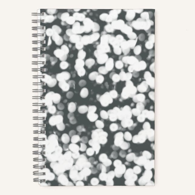 Snowstorm Spiral Notebook (Front)