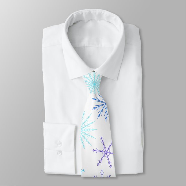 Snowstorm Tie (Tied)