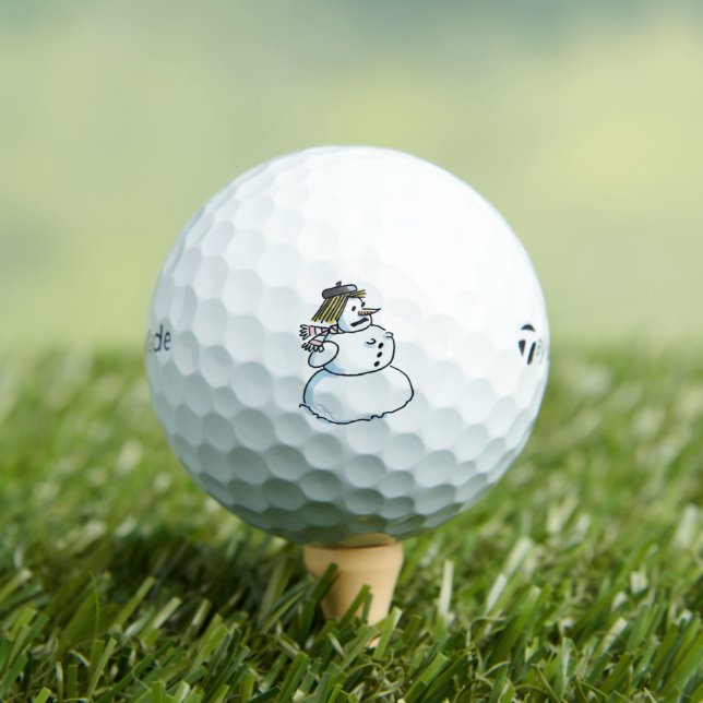 Snowwoman Taylor Made TP5 golf balls 12 pk (Insitu Tee)