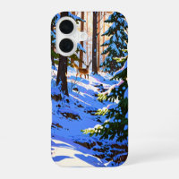 Snowy Anime Forest