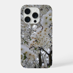 Snowy blossoms iPhone 15 pro case