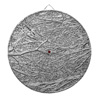 Snowy Branches Dartboard