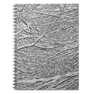 Snowy Branches Notebook