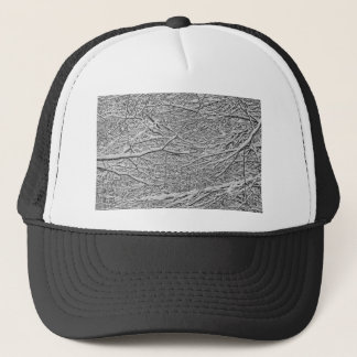 Snowy Branches Trucker Hat