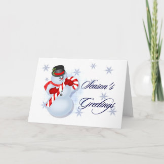 Snowy Christmas Card
