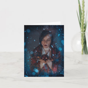 Snowy Christmas Photoshop Art Holiday Card