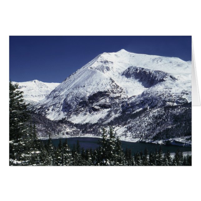 Snowy Colorado Mountain Cards (Front Horizontal)