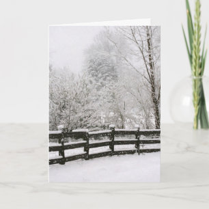 Snowy day Greeting Cards