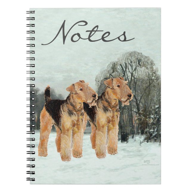 Snowy Day Notebook (Front)