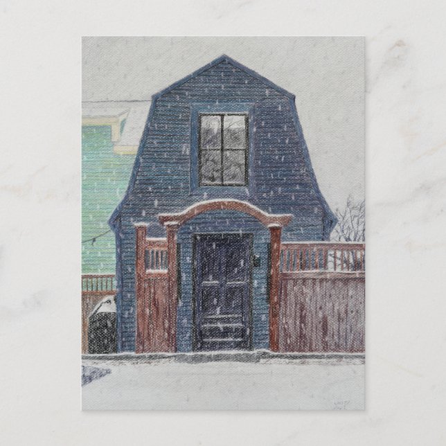 Snowy Day Postcard (Front)