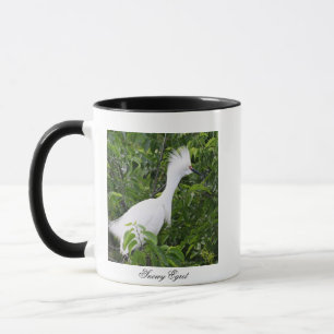 Snowy Egret Photo Mug