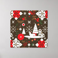 Snowy Festivities Pattern