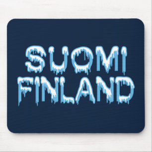 Snowy Finland mousepad