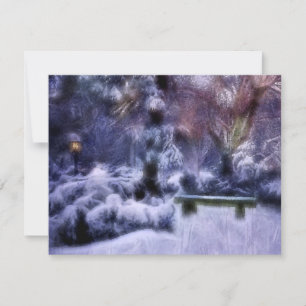 Snowy Forest Winter Wonderland