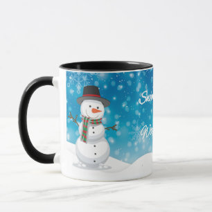 Snowy Hugs & Warm Sips Mug