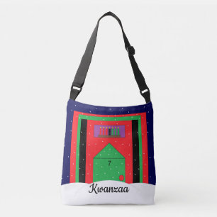 Snowy Kwanzaa:   Crossbody Bag