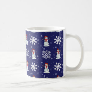 Snowy Men Coffee Mug