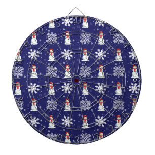 Snowy Men Dartboard